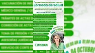 Invita Azalia Guevara a tercera jornada de salud en sector Colosio