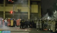 Marcha del 15 de octubre: así fue cómo manifestantes llegaron al frontis del Congreso y Fiscalía de la Nación