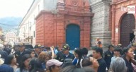 Ayacucho: caída de cornisa de iglesia de la Compañía de Jesús deja una mujer fallecida