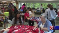 What's Right with Schools: Derby high schoolers make cozy blankets for kids in need