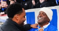 Danilo's dad steals hearts at Rangers game as 'icon' laps up celebrations with fans