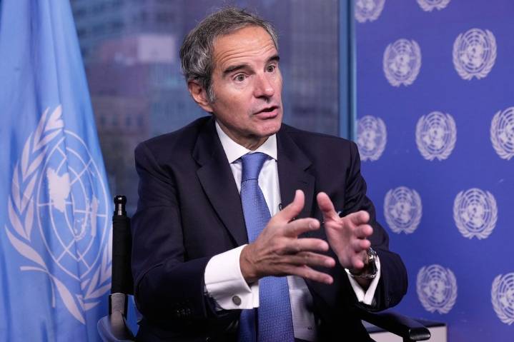 UN nuclear chief tells AP Iran isn’t actively enriching uranium but movement detected near stockpile