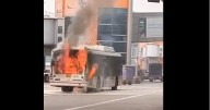 Delhi Watch | Air India bus catches fire at Delhi Airport Terminal 3