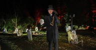 Spooky Halloween light trail launches at Cambridgeshire National Trust property