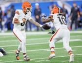 Kevin Stefanski acknowledged that turnovers played a big role in the switch from Joe Flacco to Dillon Gabriel