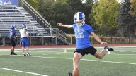 Soccer star also record-breaking kicker for Harper Creek football team