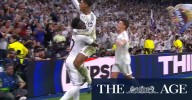 Vinicius Jr dazzles with dancing feet