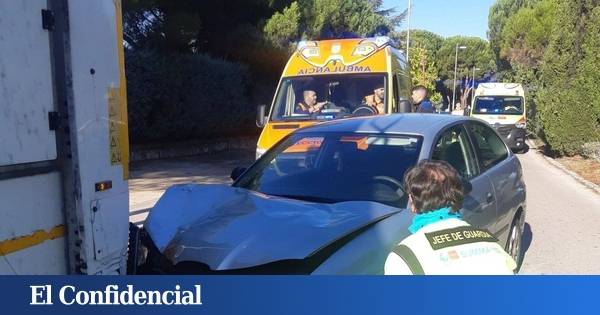 Un hombre sufre la amputación de una pierna tras ser arrollado por un coche en Boadilla (Madrid)