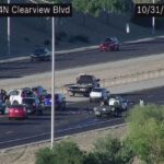 Northbound Loop 303 lanes close in Surprise due to crash