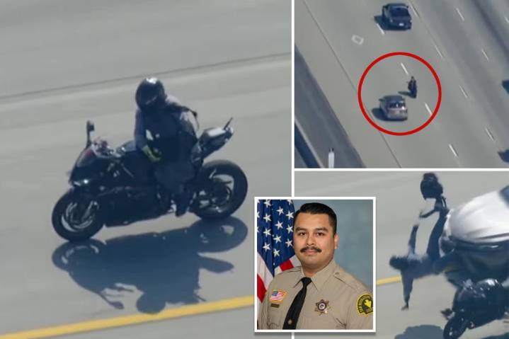 Suspected LA cop-killer who had high-speed motorcycle crash ID'd