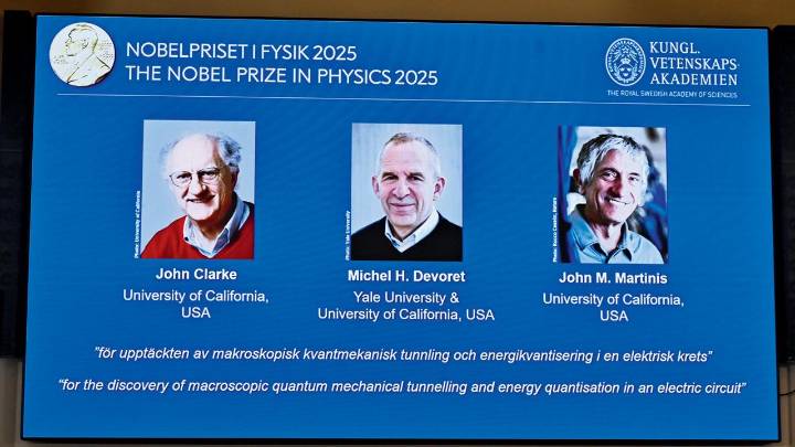 Nobel Prize in Physics 2025 awarded to Clarke, Devoret, and Martinis