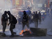 Madagascar anti-government protesters take to the streets for third week