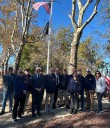 Staten Island veterans memorial gets new flagpole honoring WWII service members
