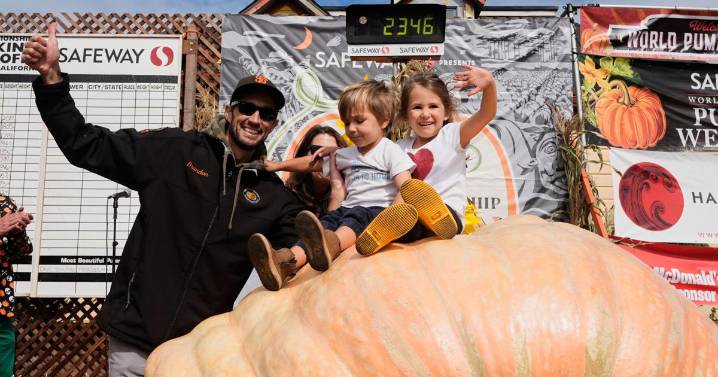 California engineer wins pumpkin contest with 2,346