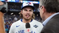 Blue Jays' Addison Barger doesn't change a thing about couch sleeping arrangement before World Series Game 2