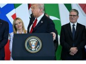 Trump calls Italian PM 'beautiful' at Gaza summit
