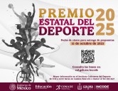 Incode invita a participar en el Premio Estatal del Deporte 2025