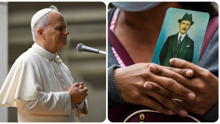 Papa León XIV canonizó a José Gregorio Hernández y Carmen Rendiles, los primeros santos de Venezuela