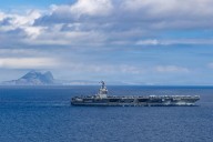 El portaaviones Gerald Ford ya está en camino y podría llegar en una semana al Caribe