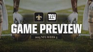 Game Preview: Giants vs. Saints