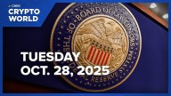 Bitcoin and ether fall as Federal Reserve’s October meeting kicks off: CNBC Crypto World