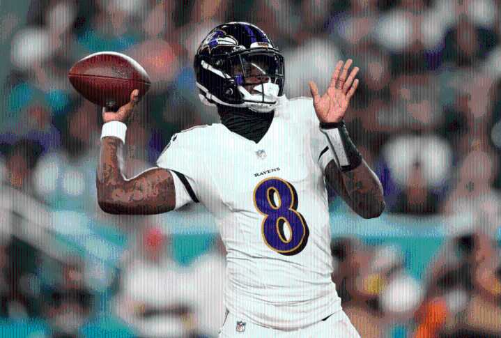 Lamar Jackson torches Miami with 4 TD passes in return from injury and Ravens rout Dolphins 28