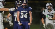 HIGH SCHOOL FOOTBALL; Small schools. Big game. Rye Cove senior defensive end Hagan Rhoton has been here before