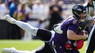 Short-handed, skidding Ravens reach pivotal point of season after 44