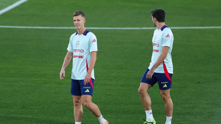 Dani Olmo se retira del entrenamiento: será baja ante Georgia