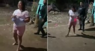 En ataque de celos mujer intentó apuñalar a su esposo: Policía utilizó táser para calmarla El incidente que quedó registrado en un video sucedió en el municipio de Tucurinca, Magdalena.