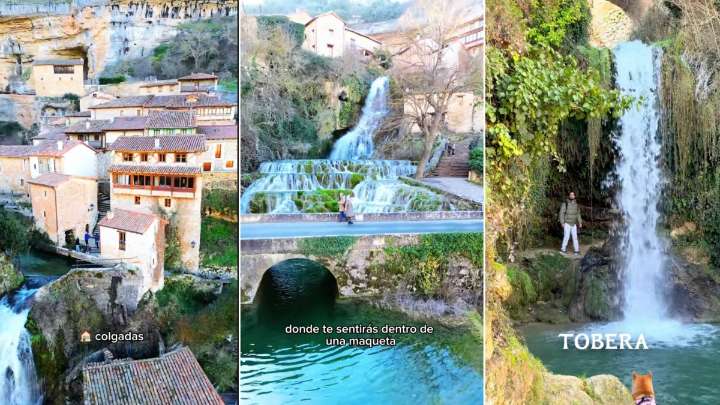 El único pueblo-cascada de España parece una maqueta viva: tiene menos de 50 habitantes y es un planazo de desconexión