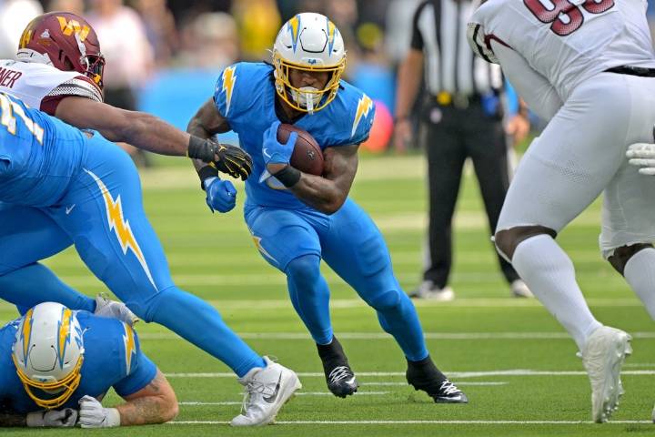 Deadspin | Chargers place RB Omarion Hampton (ankle) on IR
