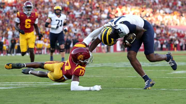 Michigan sees big drop in AP poll; Indiana climbs into top five