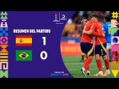 España vs. Brasil Sub 20 (1-0): resumen, resultado y gol del partido por Mundial 