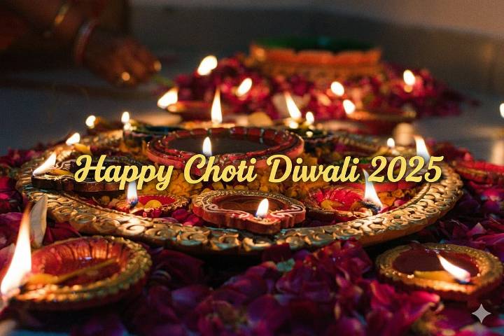 Happy Choti Diwali 2025: Images, Wishes, Quotes, Greetings, Facebook And WhatsApp Status
