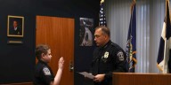12-year-old boy sworn in as honorary Indianapolis police officer
