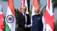 UK PM in India: PM Narendra Modi meets Keir Starmer at Raj Bhawan, Mumbai