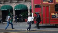 Se confrontan el FNLS y Guardia Civil en el Centro de Morelia durante movilización
