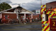 Structure fire at Country Mill Crafts and Antiques in Pigeon Forge