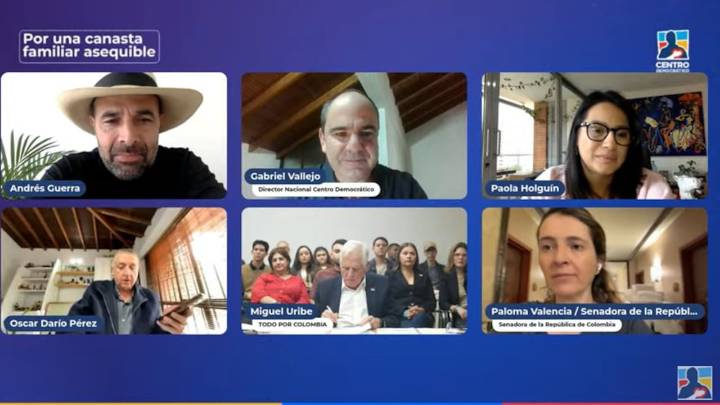 Crisis en la canasta familiar: precandidatos presidenciales del Centro Democrático plantean salidas ante el complejo panorama