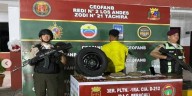 Detienen a sujeto con presunta marihuana oculta en un caucho
