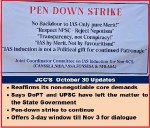 Pen-down strike continues, JCC gives State 3 days on IAS induction issue