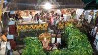 Kerala Marks Vijayadashami By Initiating Children Into Learning Through Vidyarambham