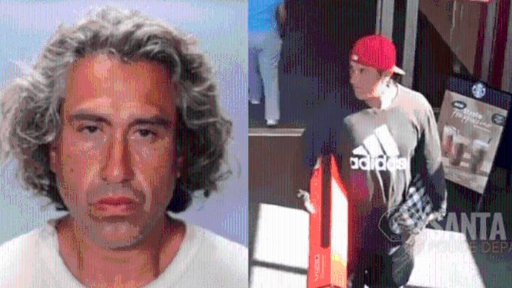 Man wanted for allegedly stealing from Target stores across Orange County