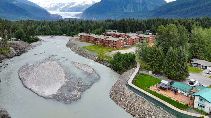 Juneau will pay for part of temporary levee expansion using funds meant for Capital Civic Center