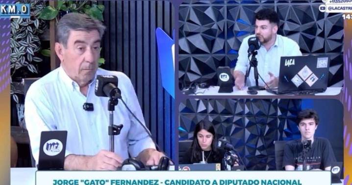 “Hay que decirle basta a la motosierra, el llanto de los jubilados es atroz”