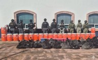 Aseguran más de una tonelada de metanfetaminas en narcolaboratorio localizado en Zacatecas