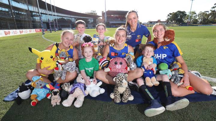 Bring your bears! West Coast Eagles’ cuddly support for Telethon with teddy bear AFLW  fundraiser