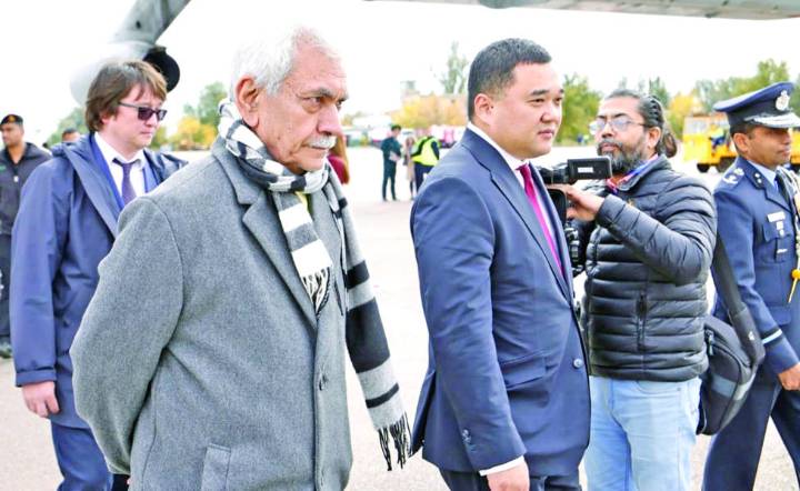 LG Manoj Sinha leads delegation to Russia to bring back Buddha relics