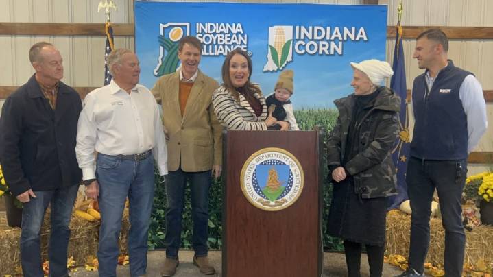 Ag Secretary Brooke Rollins visits Indiana to announce U.S./China soybean agreement